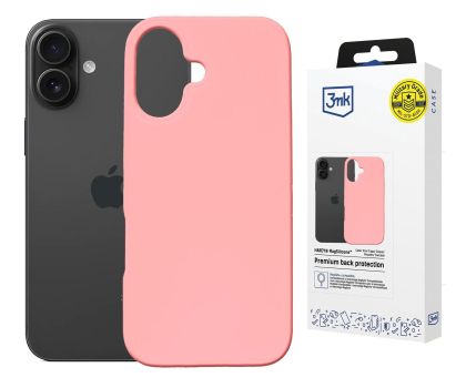 Etui / obudowa na smartfona 3mk Hardy MagSilicone Pink do iPhone 16